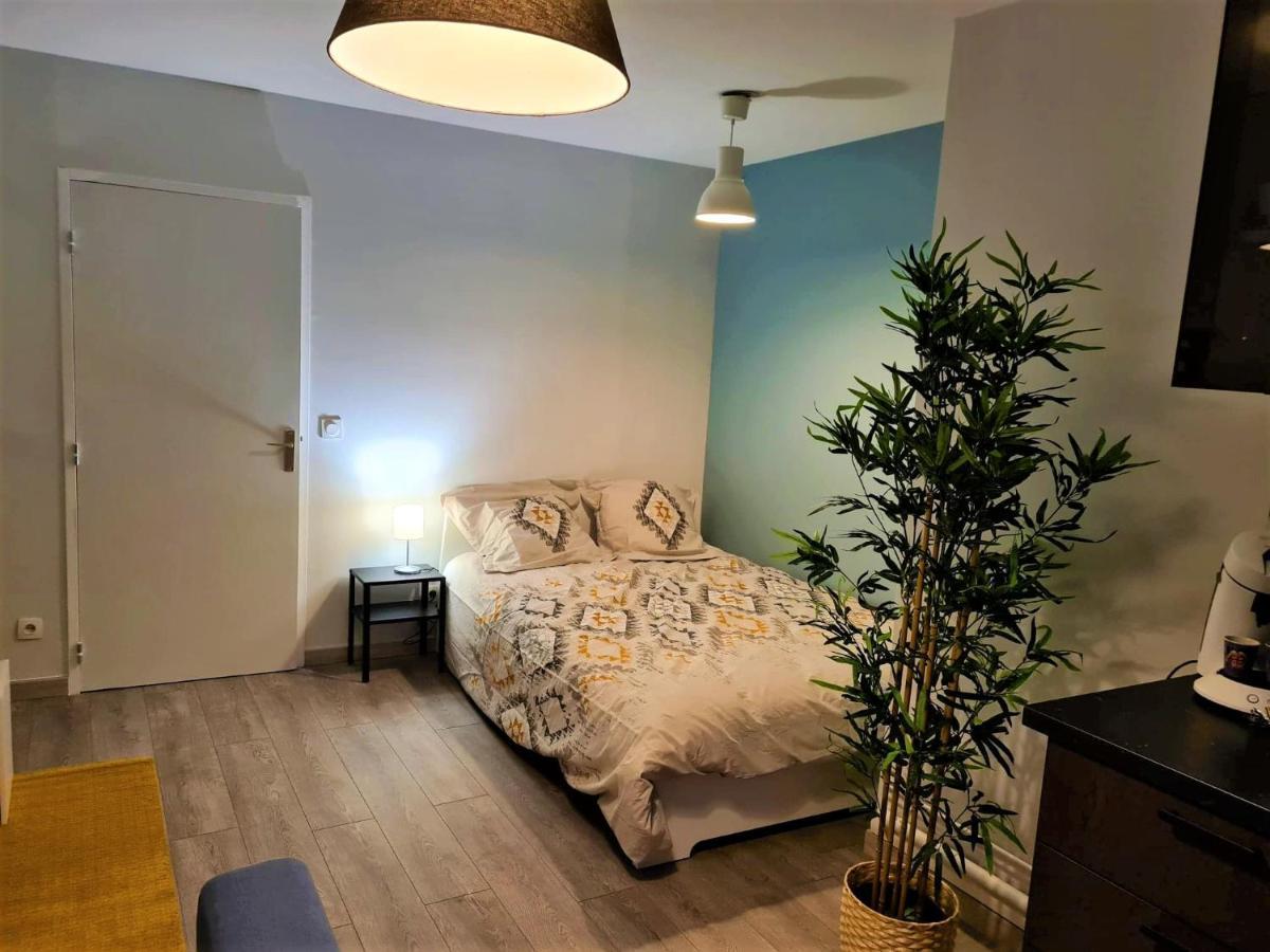 Grand Studio Lyon Villeurbanne Proche Metro - Wifi Dış mekan fotoğraf